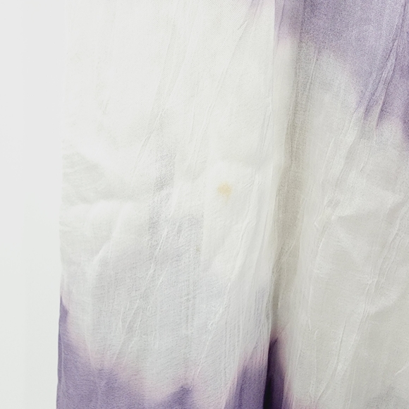 Soft Surroundings Tie Dye Silk Sequined Strap Maxi Dress - Picture 7 of 9